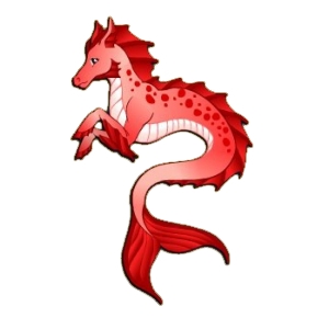 Red Colormorph Hippocamp